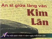 Bóng đá anh, ngoại hạng anh, lịch thi đấu euro 2012, Ra mắt sách nhân 4 năm ngày mất Kim Lân